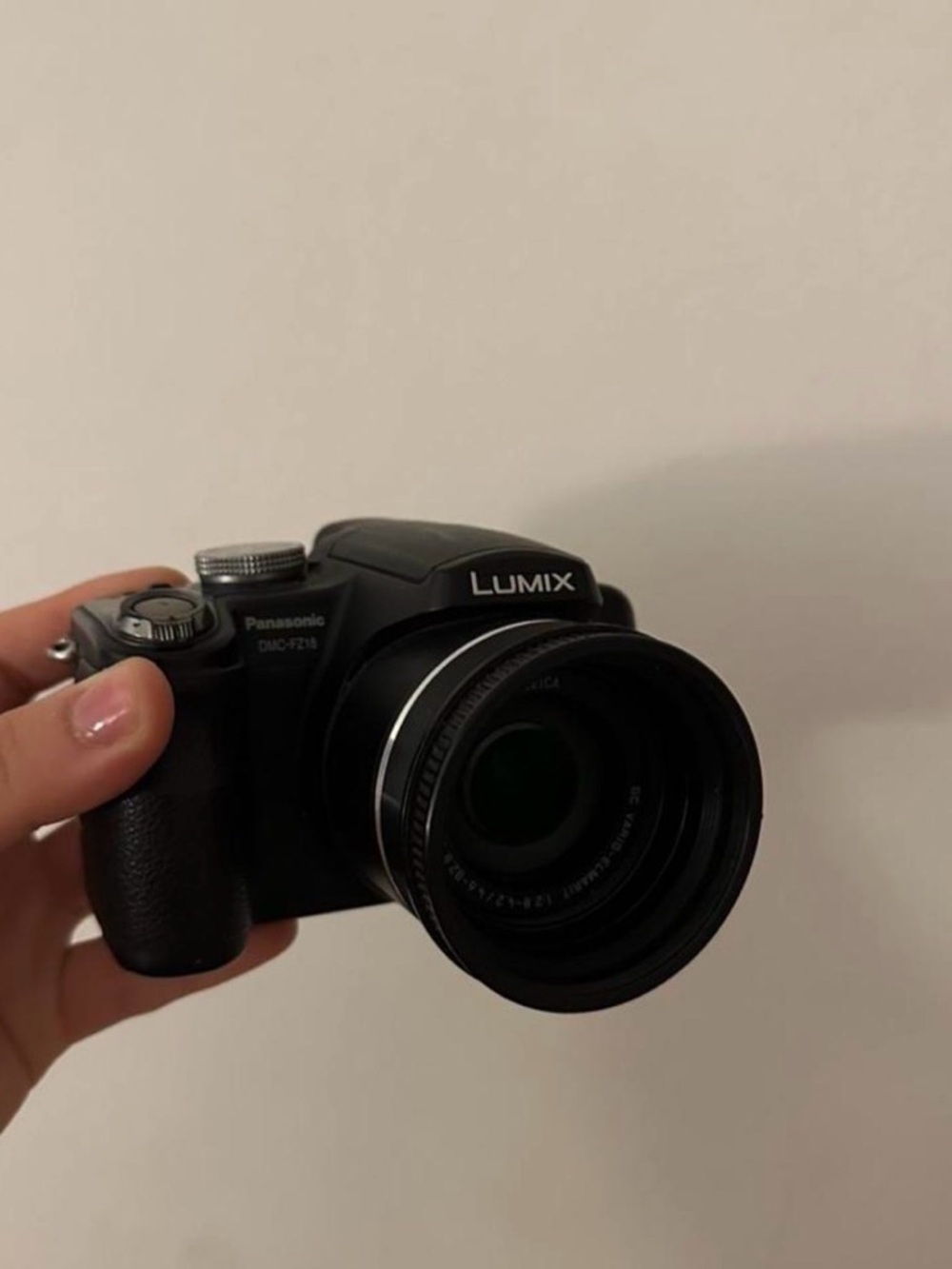 Panasonic Lumix Black Compact Bridge Camera with Zoom Lens